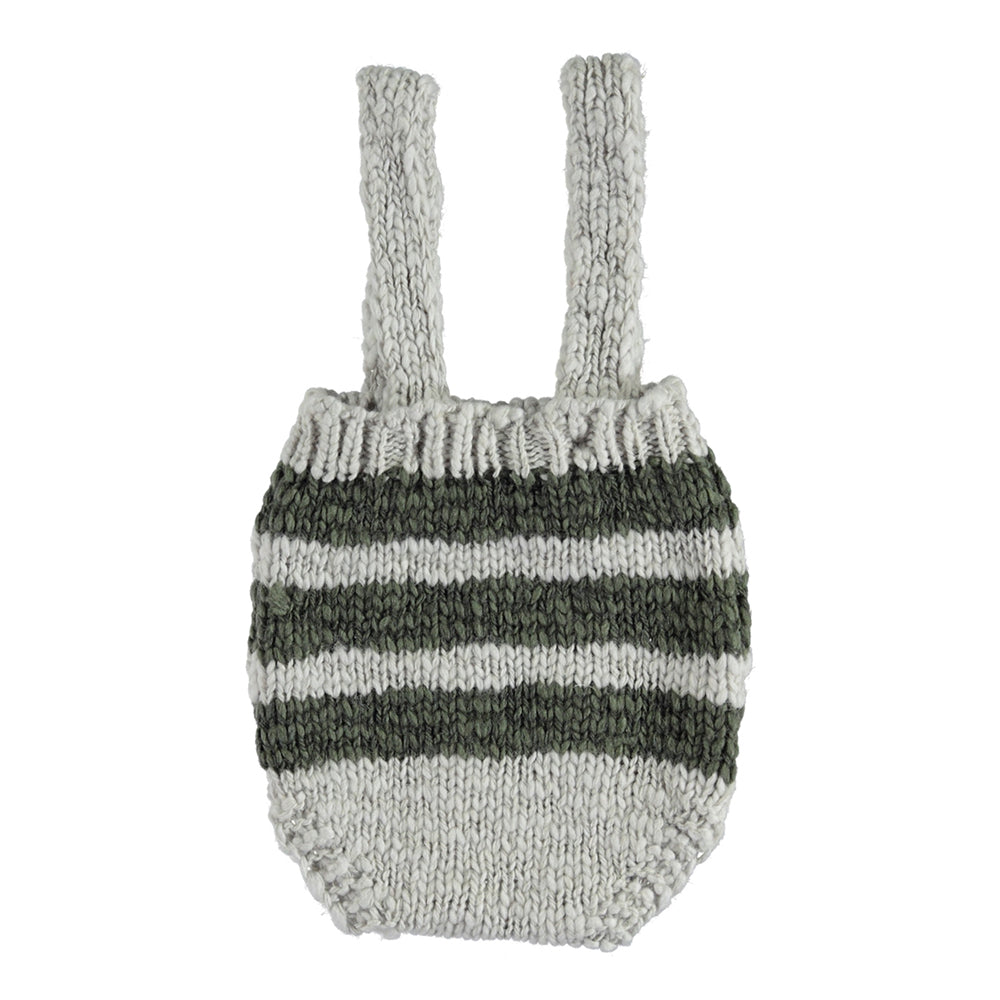 Knitted Baby Shorties With Straps
